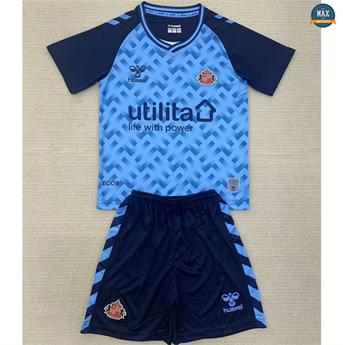 Max Maillots Sunderland Enfant Gardien de but Bleu 2024/25