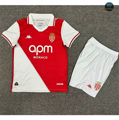 Max Maillots AS Monaco Enfant Domicile 2024/25