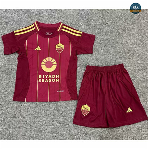 Max Maillots AS Roma Enfant Domicile 2024/25