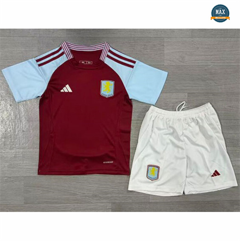 Max Maillot Aston Villa Enfant Domicile 2024/25