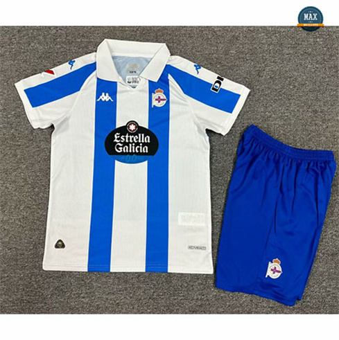 Max Maillots Deportivo La Corogne Enfant Domicile 2024/25