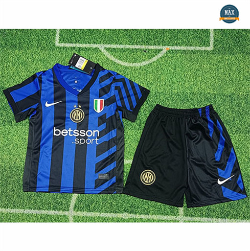 Max Maillot Inter Milan Enfant Domicile 2024/25