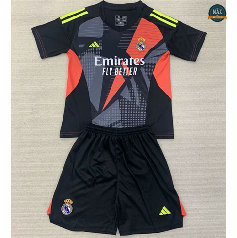 Max Maillots Real Madrid Enfant Gardien de but Noir 2024/25