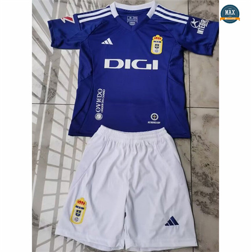 Max Maillots Real Oviedo Enfant Domicile 2024/25