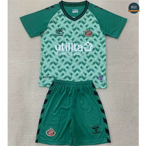 Max Maillot Sunderland Enfant Gardien de but Vert 2024/25