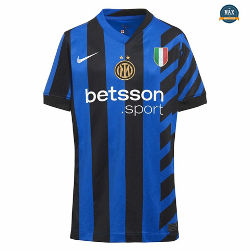 Max Maillot Inter Milan Femme Domicile 2024/25