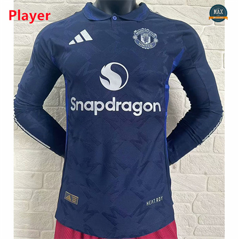 Max Maillot Player Version 2024/25 Manchester United Exterieur Manche Longue