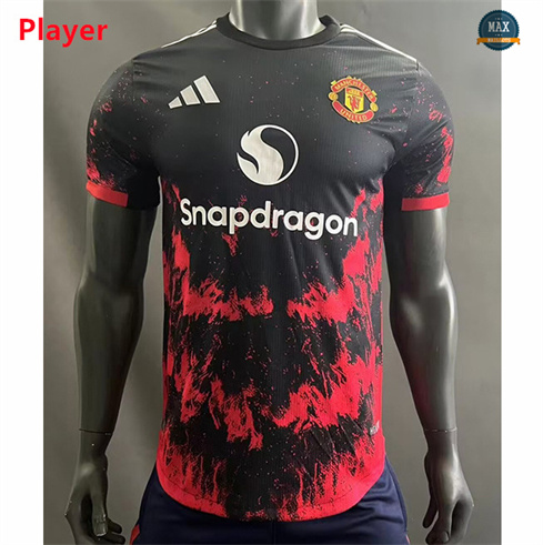 Max Maillots Player Version 2024/25 Manchester United Édition spéciale Rouge