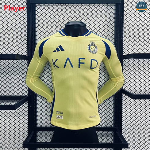 Max Maillots Player 2024/25 Al-Nassr FC Domicile Manche Longue