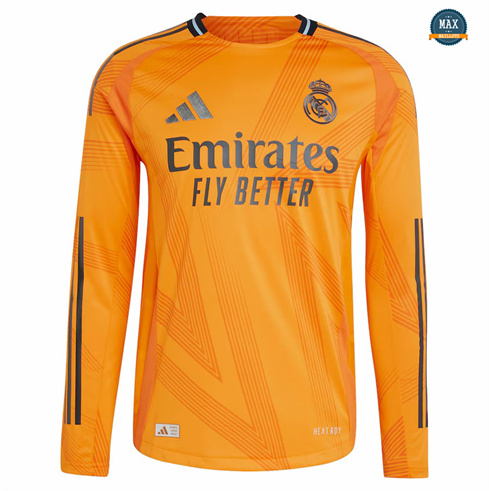 Max Maillots Real Madrid Exterieur Manche Longue 2024/25