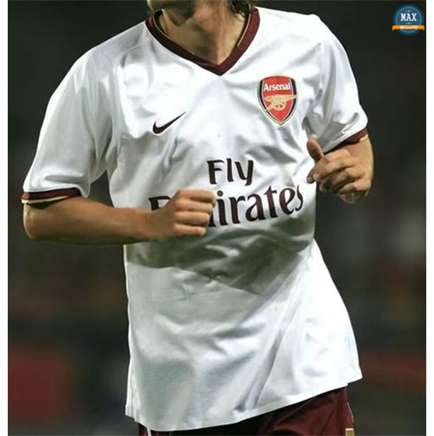 Max Maillots Retro 2007-08 Arsenal Exterieur