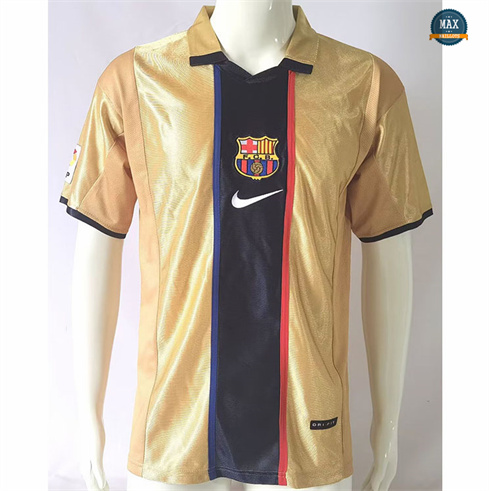 Max Maillot Retro 01-02 Barcelone Exterieur