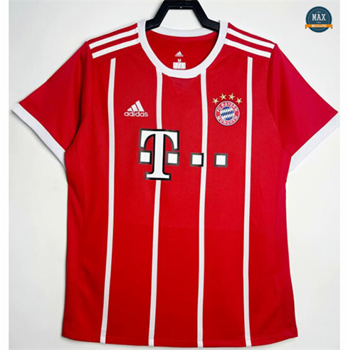 Max Maillots Retro 17-18 Bayern Munich Domicile