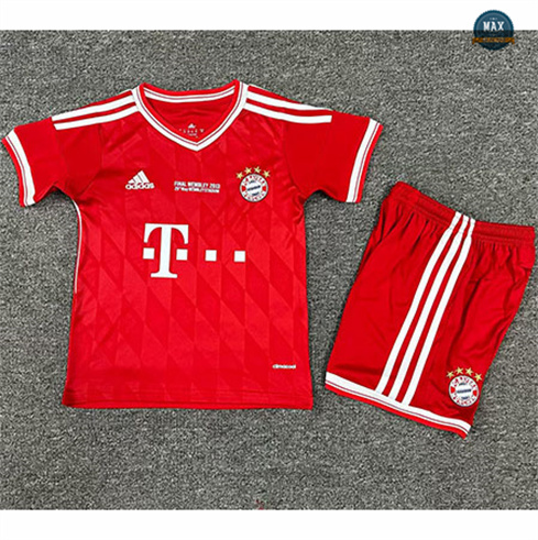 Max Maillot Retro 2013-14 Bayern Munich Enfant Domicile