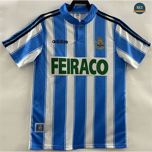 Max Maillot Retro 1997-98 Deportivo de La Corogne Domicile