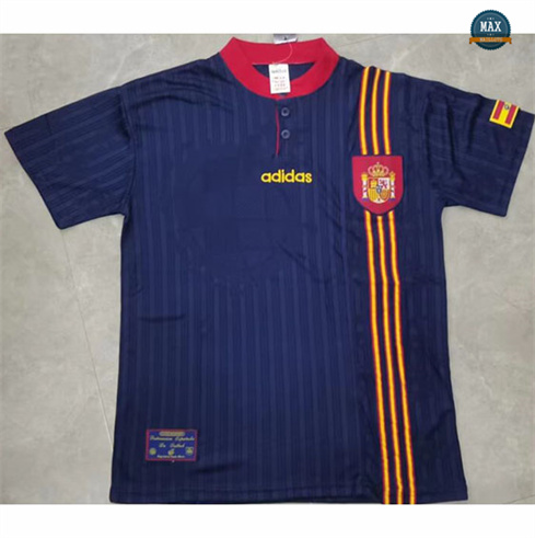 Max Maillot Retro Espagne Bleu