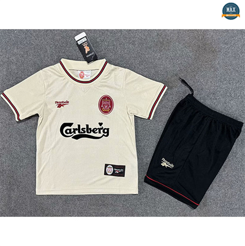 Max Maillot Retro 1996-97 Liverpool Enfant Exterieur