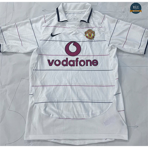 Max Maillots Retro 2004-06 Manchester United Exterieur