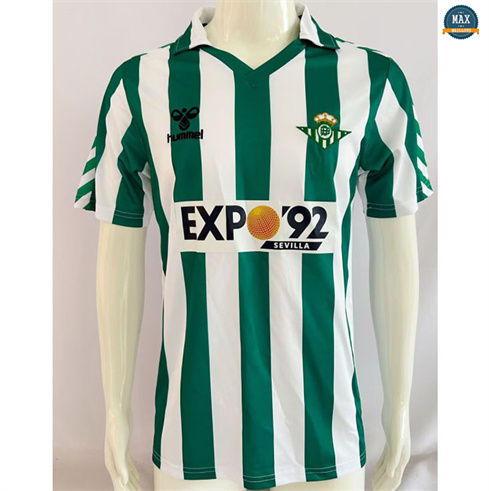 Max Maillots Retro 1988-89 Real Betis Domicile