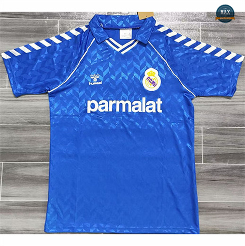 Max Maillots Retro 86-88 Real Madrid Exterieur