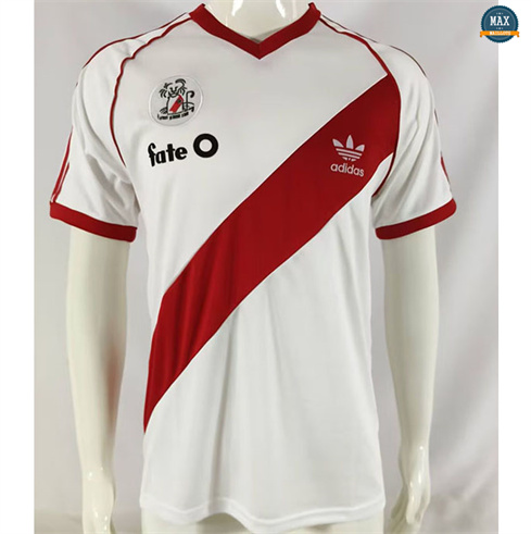 Max Maillots Retro 1986-87 River Plate Domicile