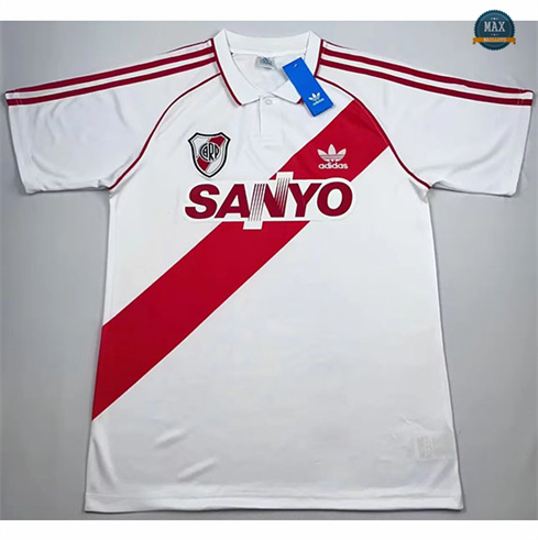 Max Maillot Retro 92-94 River Plate Domicile