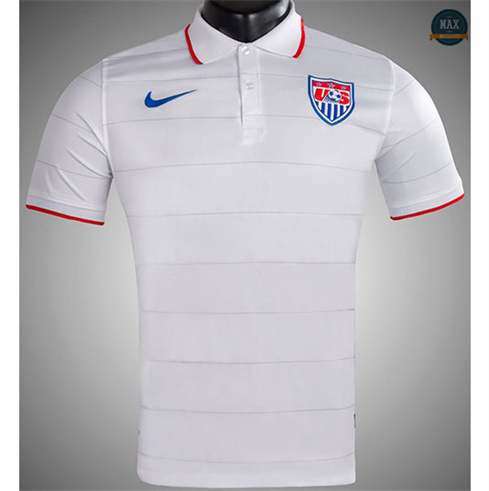 Max Maillot Retro 2014 États-Unis Domicile