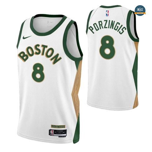 Max Maillot Kristaps Porzingis, Boston Celtics 2023/24 - City Edition