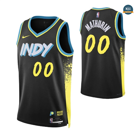 Max Maillot Bennedict Mathurin, Indiana Pacers 2023/24 - City