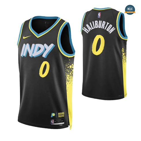 Max Maillots Tyrese Haliburton, Indiana Pacers 2023/24 - City