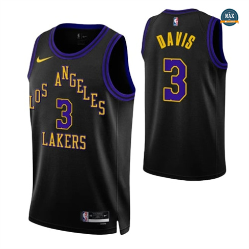 Max Maillots Anthony Davis, Los Angeles Lakers 2023/24 - City Edition