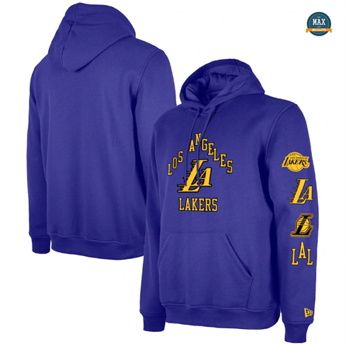 Max Maillot Sweatshirt à capuche Los Angeles Lakers 2024 - City
