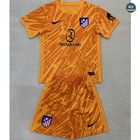 Maillots Atletico Madrid Enfant Gardien De But Orange 2024/25