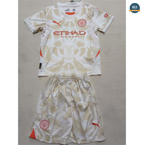 Max Maillot Manchester City Enfant Gardien De But 2024/25