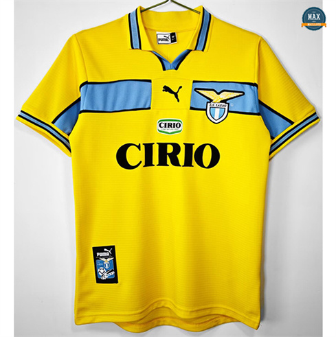 Max Maillots Retro 1998-99 Lazio yellow