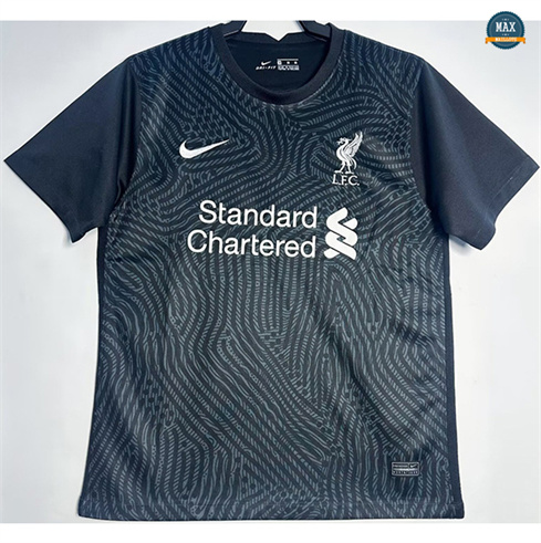 Maillot Retro 2020-21 Liverpool Gardien De But Noir