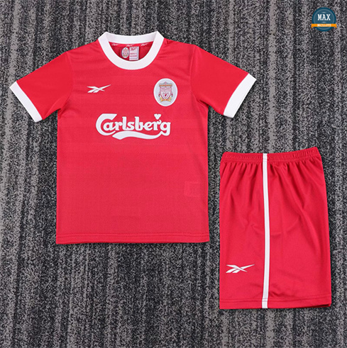 Max Maillot Retro 1997-98 Liverpool Enfant Domicile