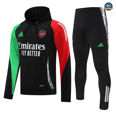 Survetement Sweatshirt à capuche Arsenal 2024/25 noir