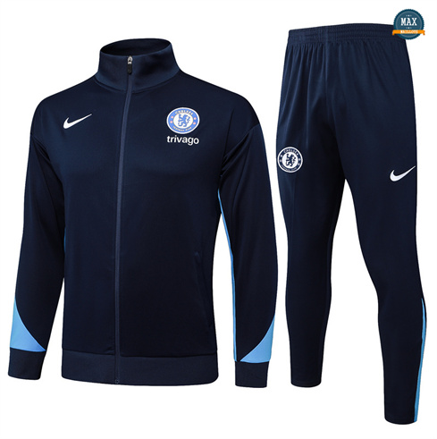 Veste Survetement Chelsea 2024/25 bleu marine