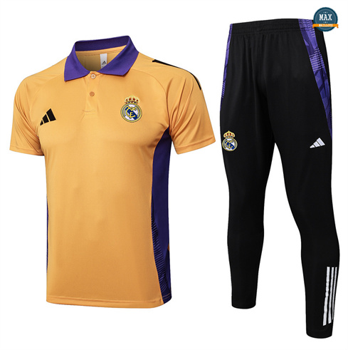 Max Maillots Training Real Madrid Polo + Pantalon 2024/25 jaune